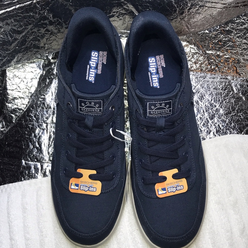Skechers Men's Navy Slip-On Style Casual Sneakers